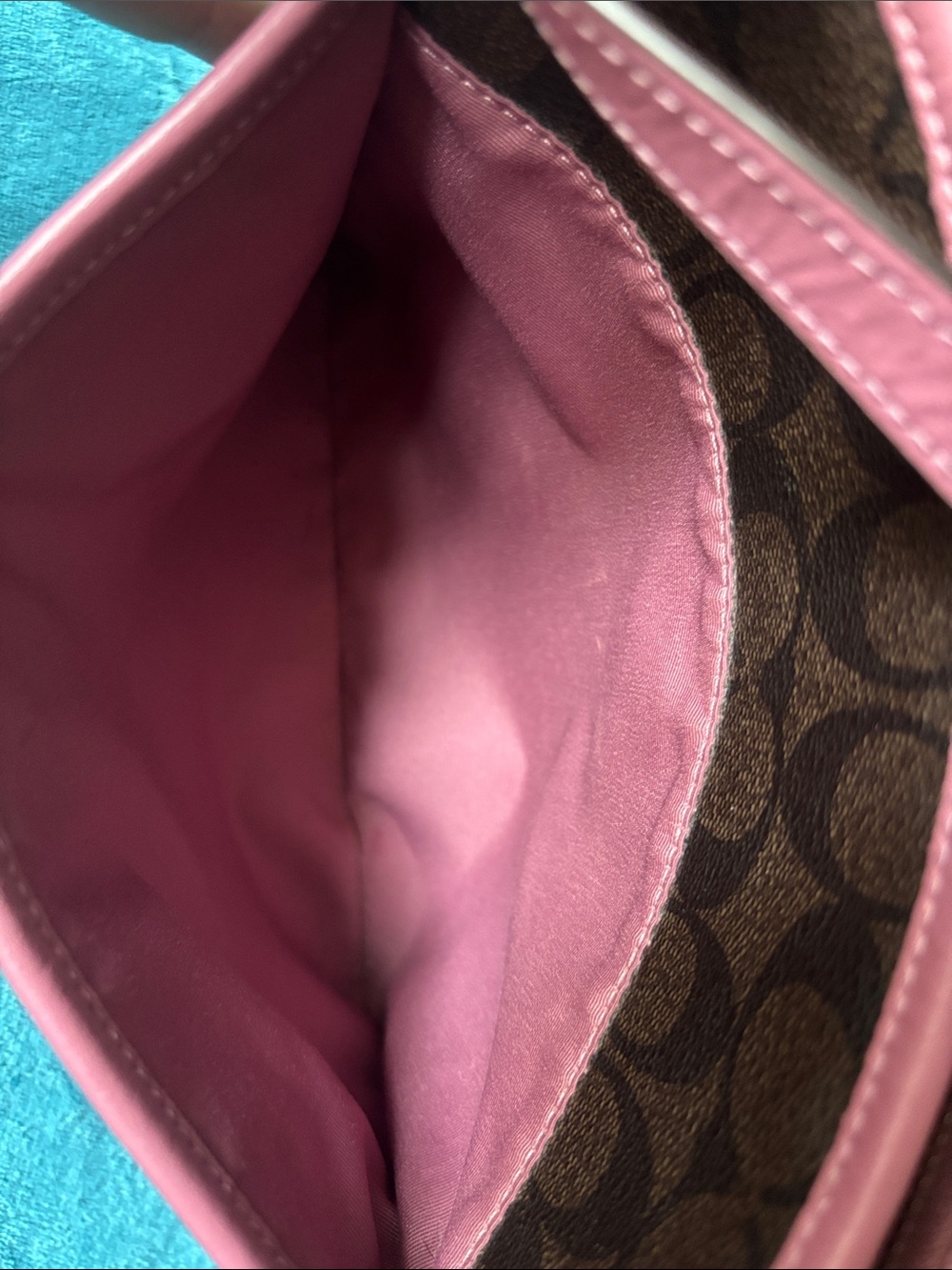 Coach Signature File Crossbody Bag - Picture 8 of 12